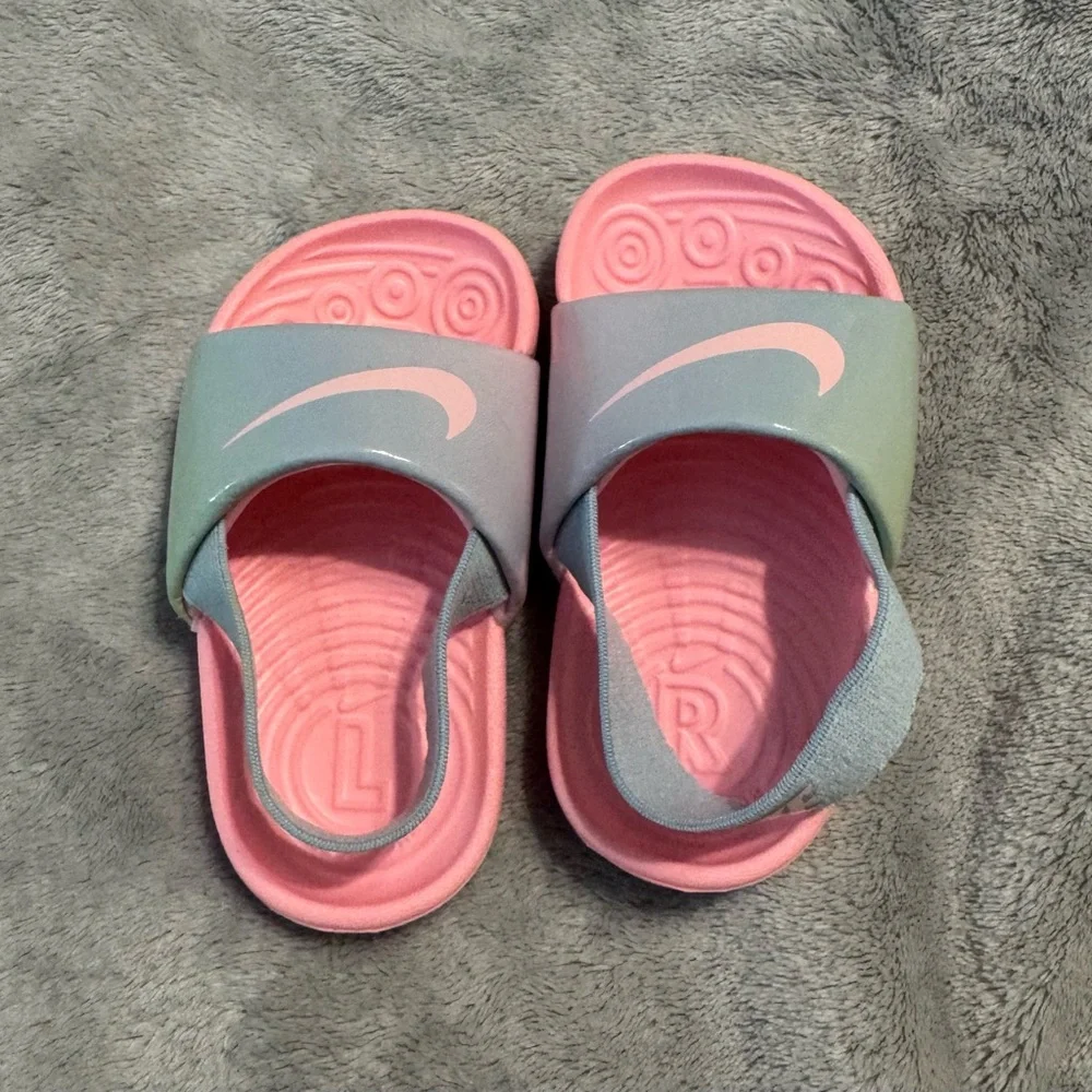 Nike Kawa SE Baby/Toddler Slides 5C - Picture 5 of 6